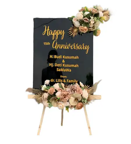 Papan Bunga Akrilik Waihoka
