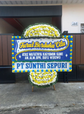 Papan Bunga Duka di Waihoka